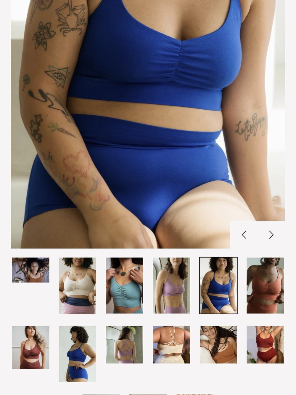 NINE Set Una Pluma Strappy Sports Bralette Yoga Bra Multiple Colors - Picture 3 of 10